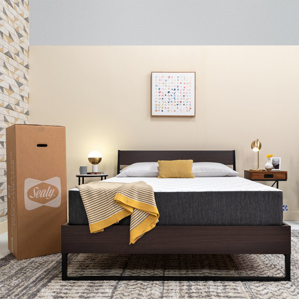 Sealy TwoSided 10" Medium Gel Memory Foam Mattress & Reviews Wayfair